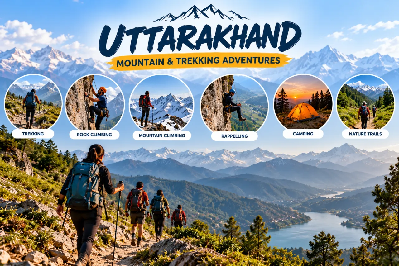 Garhwal Mountain Ascent: Himalayan Trekking, Rock Climbing & Rappelling