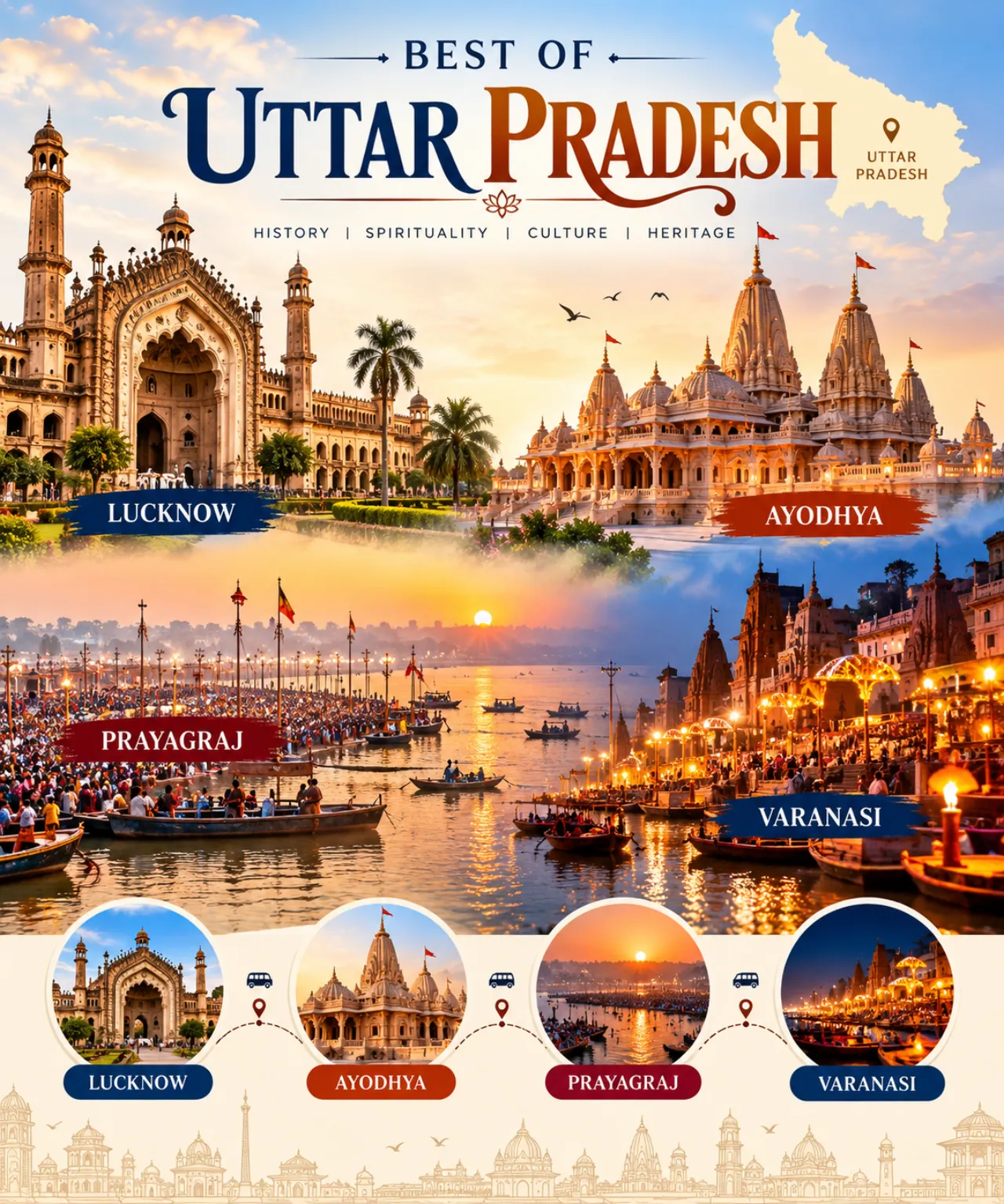 Uttar Pradesh & Spiritual Circuit