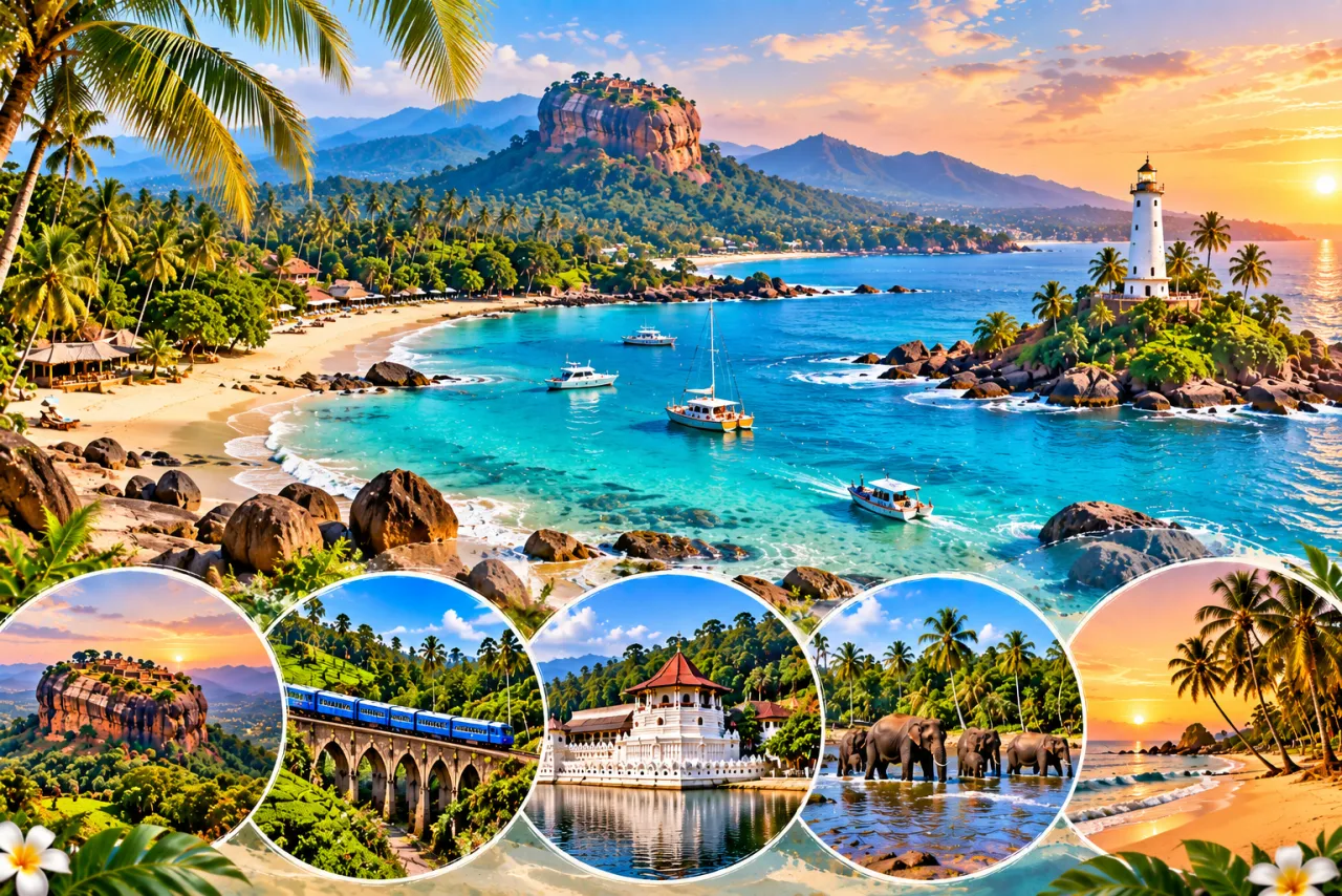 Heritage and Beaches of Sri Lanka